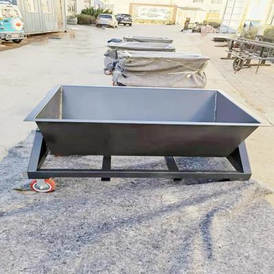 机床铁屑车工具车 鑫姆迪克定做集屑车料斗车翻转铁削车
