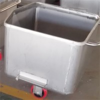 200L标准桶车手推车 肉料车料斗车 物料周转车质量好价格低