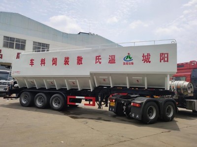 江淮格尔发解放前四后六散装饲料车