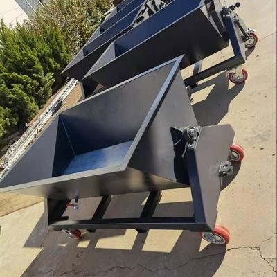 机床铁屑车工具车 鑫姆迪克定做集屑车料斗车翻转铁削车