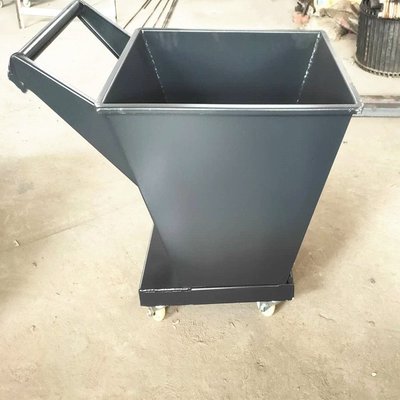 鑫姆迪克自卸式铁屑车 量身定制的手推式集屑车与料斗车解决方案